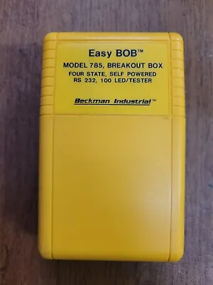 Buy Beckman Industrial Easy BOB Model 785 Breakout Box • 119.99$
