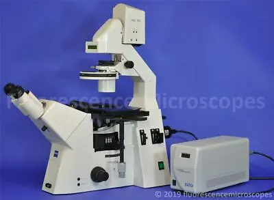 Buy Zeiss AxioVert 200 Inverted Fluorescence Phase DIC Varel Relief Microscope • 9,990$