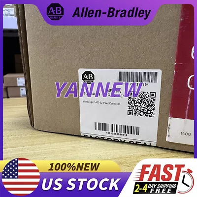 Buy Brand New Allen-Bradley 1766-L32BXB MicroLogix 1400 32 Point Controller • 637$