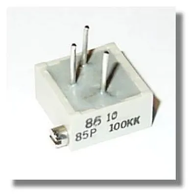Buy Allen Bradley Cermet Potentiometer - 100 Kohm - 25 Turn Precise Control - 85P  • 5.95$