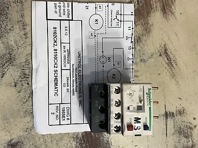 Buy LRD08 Schneider Electric TeSys LRD Thermal Overload Relays 2.5 - 4A • 19$