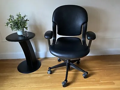 Buy Herman Miller Equa Black Leather Ergonomic Swivel Office Chair  • 499$