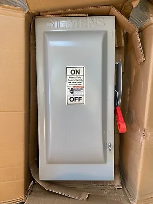 Buy Siemens HNF363 Non-Fusible Safety Switch / Disconnect 100A 600V - NEW • 350$