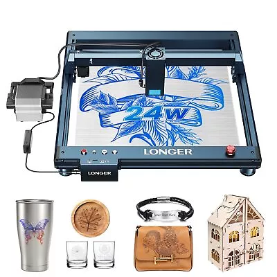 Buy Longer Laser B1 Engraver With Auto Air Assist, 24W Output Laser Cutter（Used） • 492.99$