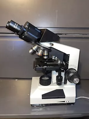 Buy AmScope 40x-1000x Compound Binocular Microscope • 175$