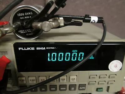 Buy FLUKE 8840A DMM In Good Working Order BRIGHT DISPLAY • 695$