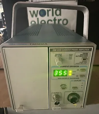 Buy Tektronix TM502A Chassis + AM503B Current Probe Amplifier *AS IS* PLEASE READ* • 200$