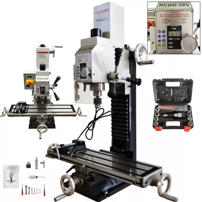 Buy 110V Multifunction Electric Bench Drilling And Milling Machine High Precision • 2,060$