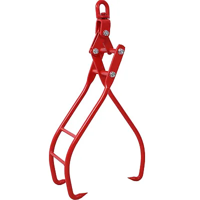Buy 28in 3 Claw Log Grapple Logging Lifting Tongs  For Truck ATV Tractor Skidder • 85.58$