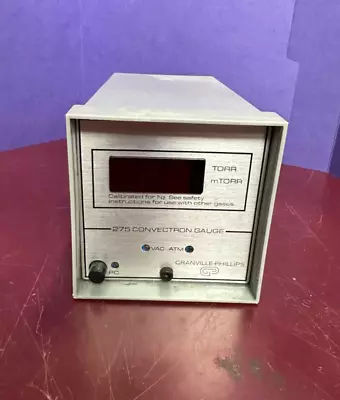 Buy AS IS UNTESTED Granville-Phillips 275 Digital Convectron Gauge Controller • 120$