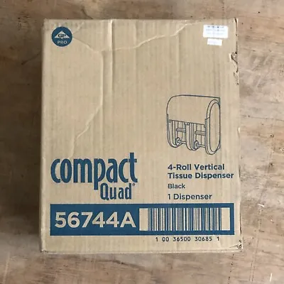 Buy Georgia Pacific Compact Quad Vertical Tissue Dispenser 56744A • 15$