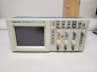 Buy Tektronix TDS2002 Two Channel Digital Oscilloscope 60MHz - For Repair • 148.99$