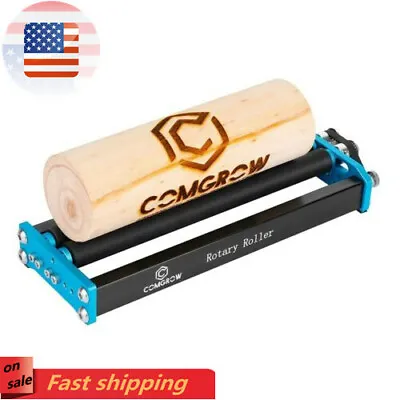 Buy COMGROW LASER ROTARY ROLLER ENGRAVING MODULE US Ship • 53.99$