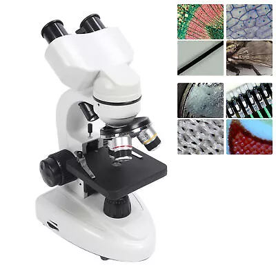 Buy 40X‑5000X HD Binocular Microscope Kit 360° Rotation For Inspection Laboratory • 124$