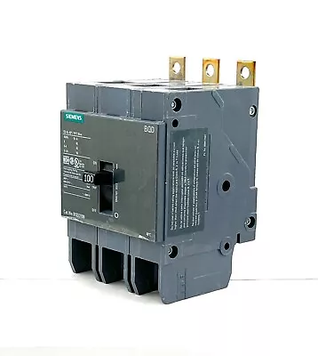 Buy NIB - Siemens - BQD3100 - Molded Case Circuit Breaker - 100A, 3-Phases, 480V • 177$