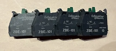 Buy Schneider Electric Zbe101 Zbe-101 Contact Lot Of 4 Nsnp Free Shipping • 20$