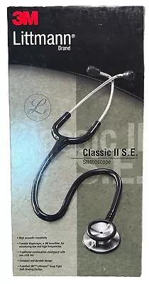 Buy 3M Littmann Classic II SE Stethoscope 2201 - Black • 65$