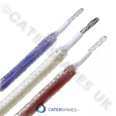 Buy Oven Fire Heat Resistant Appliance Cable Wire 1.5mm 0spare Parts Various Length • 11.47$