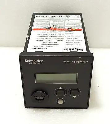 Buy Schneider ION7330 PowerLogic Power Meter With Ethernet 10Base-T Port • 850$