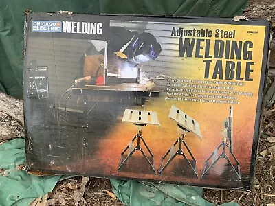 Buy Chicago Electric Portable/adjustable Welding Table • 55$