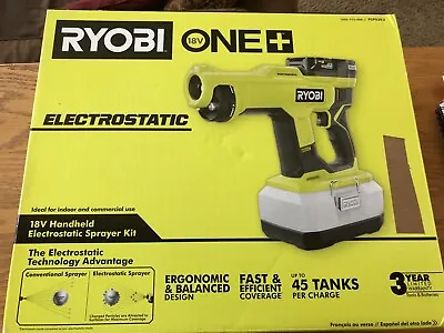 Buy Ryobi Electrostatic One+ PSP02K2 Cordless Sprayer • 55$