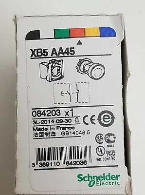 Buy XB5AA45 Schneider Electric RED Push Button #8744 • 35.20$