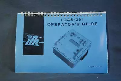 Buy NEW IFR TCAS-201 Operator's Guide 1002-8501-100 • 16.95$