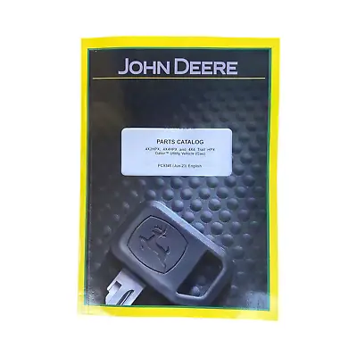 Buy John Deere 4x2 Hpx 4x4 Hpx 4x4 Trail Gator Utility Vehicle Parts Catalog Manual • 115$