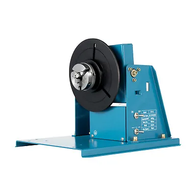 Buy 10KG Rotary Welding Positioner Turntable Table W/ CNC Chuck &Foot Pedal 2-10 R/m • 278.25$