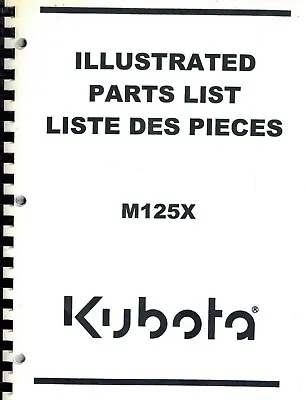 Buy Kubota Original Mx125 Tractors Parts Manual   • 59.95$