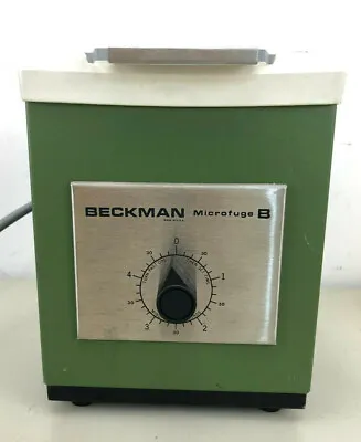 Buy Beckman Microfuge B, 6-position Rotor, Cat.# 338720 • 76$