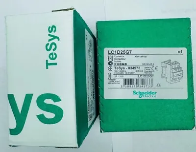 Buy ORIGINAL Schneider Electric LC1D25G7  New Free Shipping  From USA • 41.99$