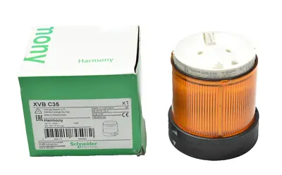 Buy Schneider Electric Harmony XVB C35 Orange Steady Tower Light Module (084508) • 21.99$
