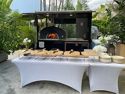 Buy Custom Built Wood Fired Pizza Oven Trailer In Miami • 35,000$