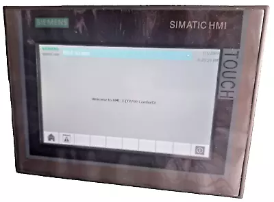 Buy Siemens Simatic TP700 Comfort 6AV2 124-0GC01-0AX0 Touch Panel HMI • 520$