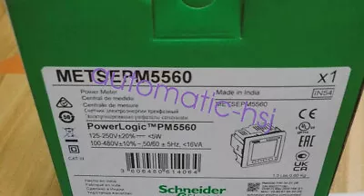 Buy New Schneider METSEPM5560 Multifunctional Instrument PM5560 Power Logic Meter • 756$