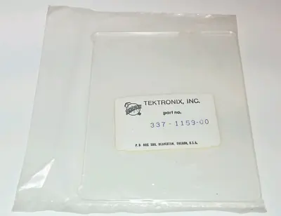Buy Tektronix CLEAR Implosion Shield 337-1159-00 For MANY Scopes See Below NEW/ORGNL • 11$