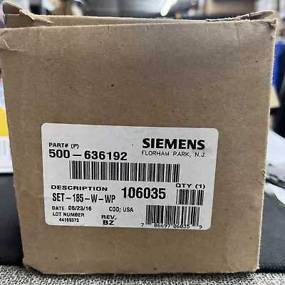 Buy Siemens SET-185-W-WP Speaker Strobe Fire Alarm Max WHITE Waterproof 500-636192 • 94.99$