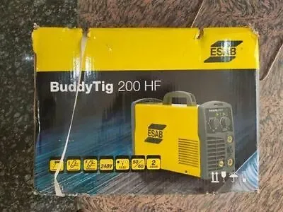 Buy Esab Buddy Tig 200 Hf Igbt Based Compact Light Weight Inverter Welding Power Sou • 712.85$