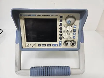 Buy Rohde & Schwarz SM300 Vector Signal Generator 9KHz To 3GHz, Serial Number 101154 • 1,315$