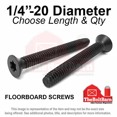 Buy 1/4 -20 Trailer Floorboard Type F Deck Tapping Screws T30 (Pick Length & Qty) • 289.98$
