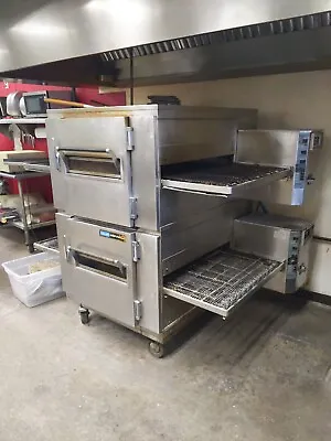 Buy Lincoln Impinger Double Deck Conveyor Pizza Oven  Belt Width 32  • 6,000$