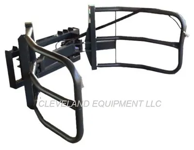 Buy BALE GRABBER GRAPPLE / HAY SQUEEZE ATTACHMENT New Holland Mahindra Case Tractor • 2,895$