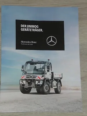 Buy Mercedes-Benz Unimog Device Carrier Brochure (1062) • 12$