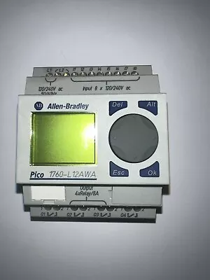 Buy Allen Bradley 1760-L12AWA Pico Controller 8 Inputs/4 Outputs AC Power SER A • 10.50$