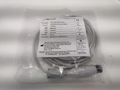 Buy 3 Lead EKG Trunk Cable 6 Pin With Disposable ECG DIN Leadwires Siemens 11147443 • 45$