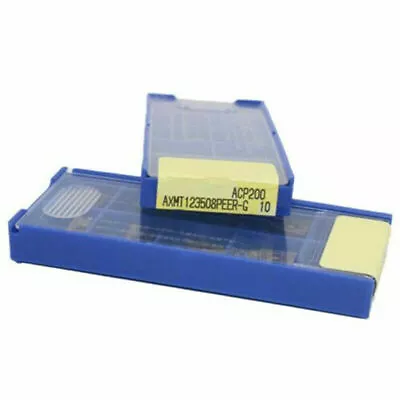 Buy AXMT123508PEER-G ACP200  Indexable CNC Carbide Milling  Insert For AXMT12 Holder • 7.76$