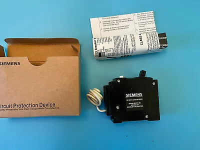 Buy Siemens Qf120a Miniature Circuit Breaker, 20 A, 120V Ac, 1 Pole, Plug In • 60$