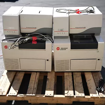 Buy Lot-2 Beckman Coulter Proteomelab Pa 800 Protein Characteriztion System T4-wh • 900$