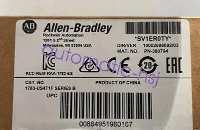 Buy New Allen Bradley 1783-US4T1F Stratix 2000 Switch Free Shipping 1783 US4T1F • 751$